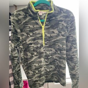 Camo Teddy Sweater